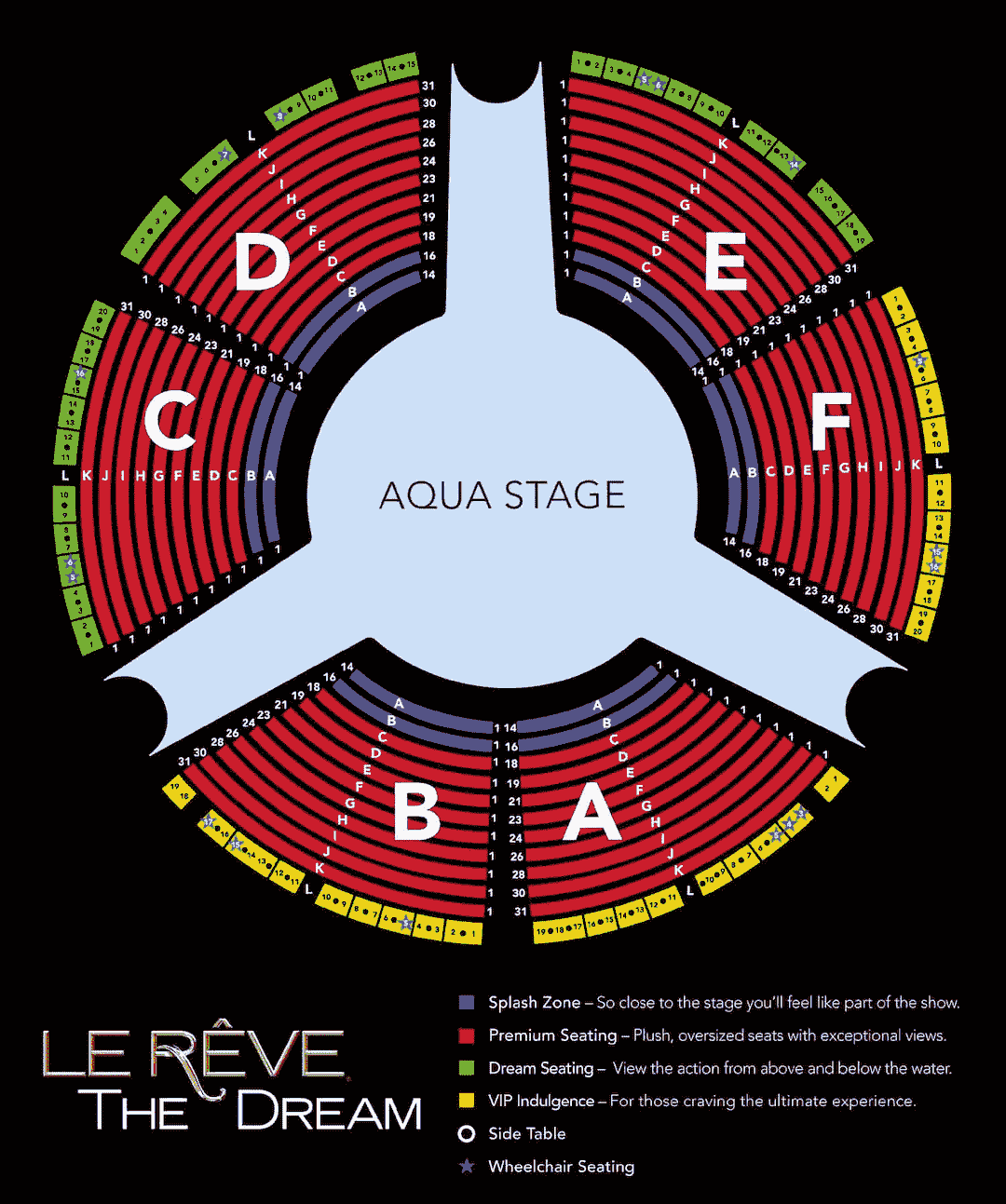 Encore Theater Seating Chart